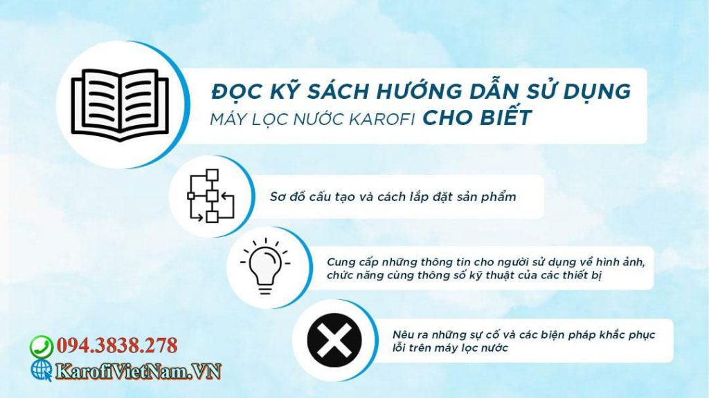 Doc Ky Sach Huong Dan Su Dung May Loc Nuoc Karofi Min
