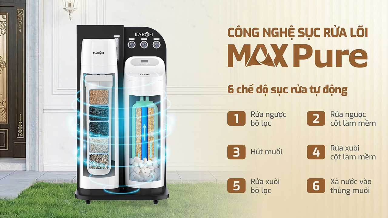 Máy lọc tổng biệt thự cao cấp WHF-E666
