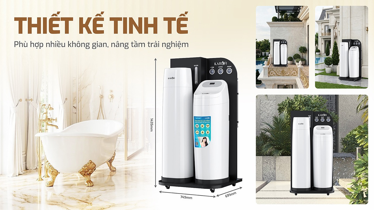 Máy lọc tổng biệt thự cao cấp WHF-E666