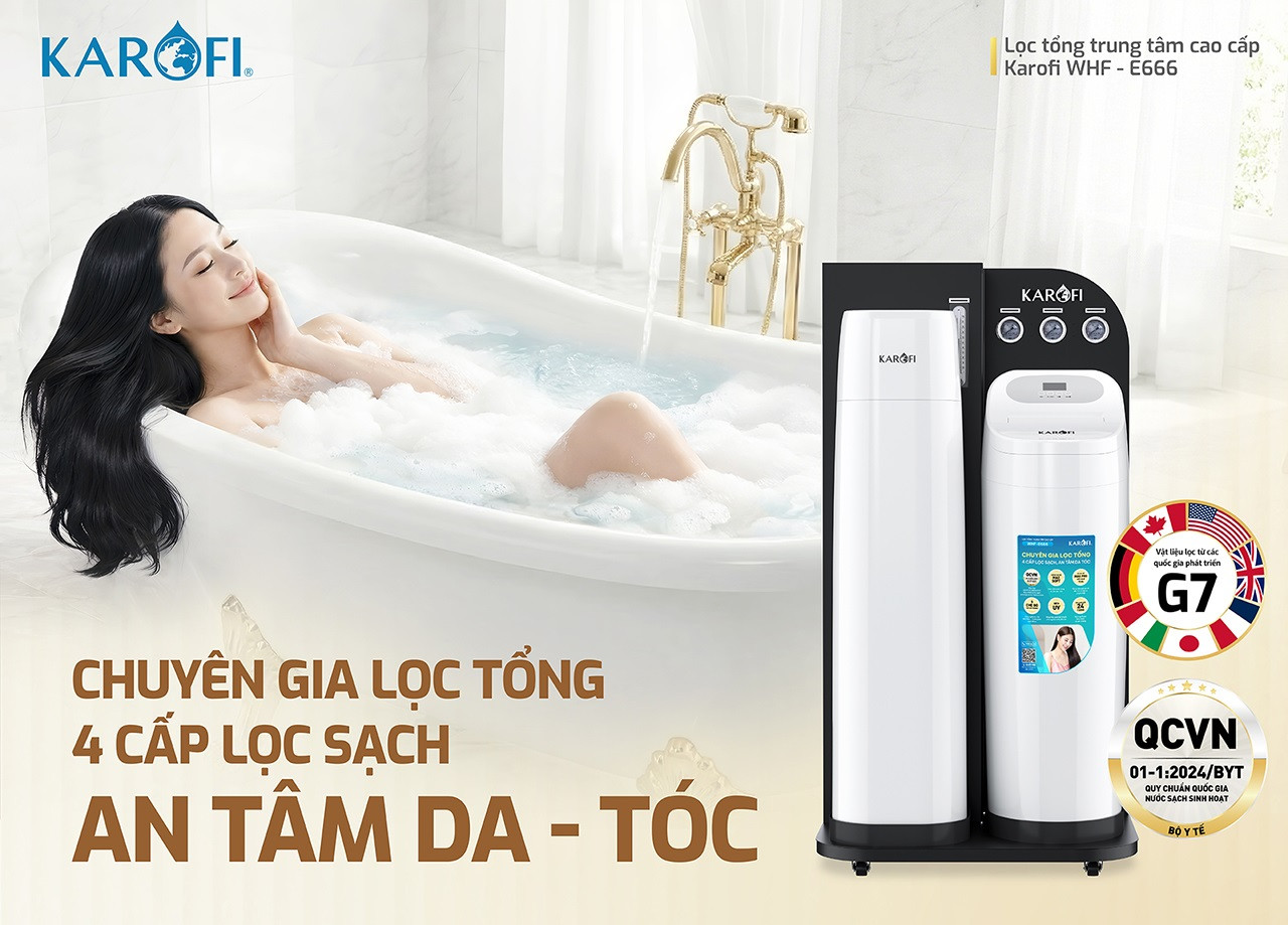 Máy lọc tổng biệt thự cao cấp WHF-E666