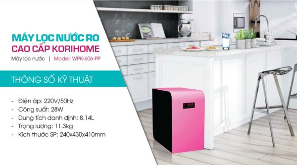 Máy lọc nước KoriHome WPK-606-PP