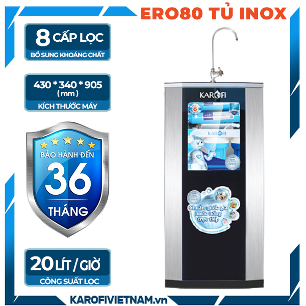 Máy lọc nước eRO 8 cấp - eRO80