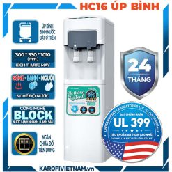 Cây nước nóng lạnh úp bình Karofi HC16