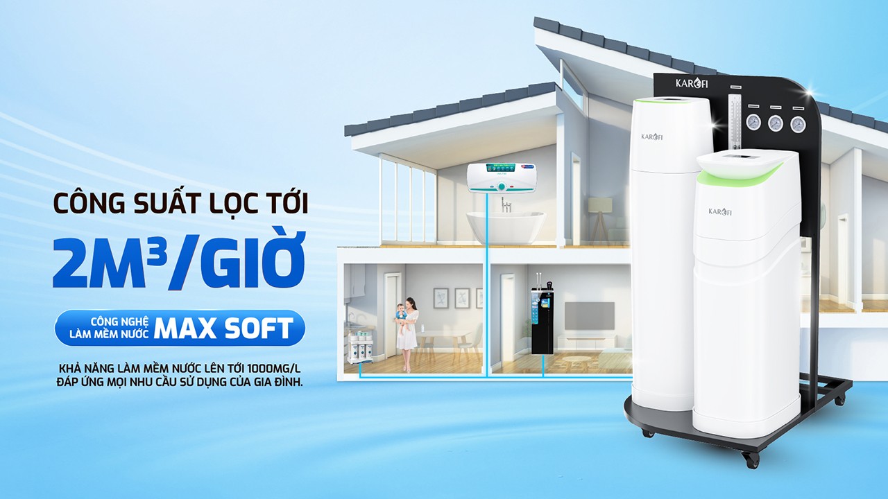 Máy lọc nước đầu nguồn cao cấp KTF-888