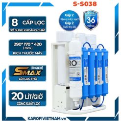 Máy lọc nước Karofi Slim S-s038 - 8 lõi lọc
