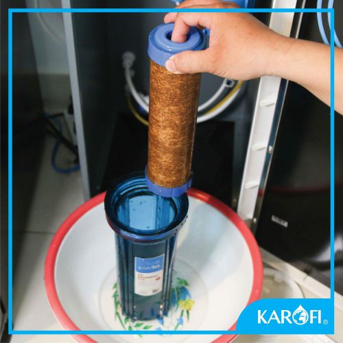 Lõi lọc Karofi bẩn