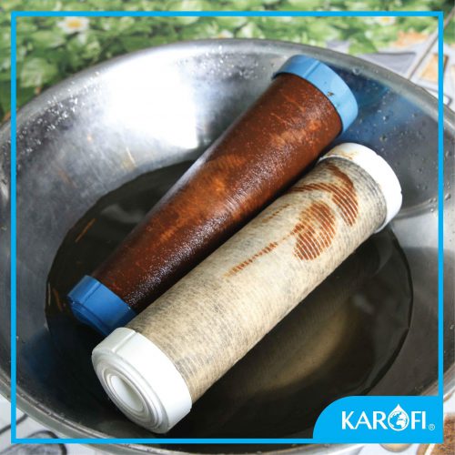 Lõi lọc Karofi bẩn
