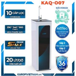 Máy lọc nước Karofi KAQ-O07 - 10 lõi Hydrogen có tủ