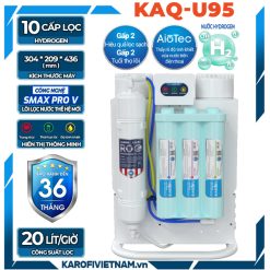 Máy lọc nước thông minh Karofi KAQ-U95 - 10 lõi Hydrogen