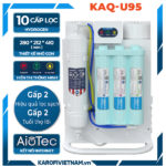 Máy lọc nước thông minh Karofi KAQ-U95 - 10 lõi Hydrogen