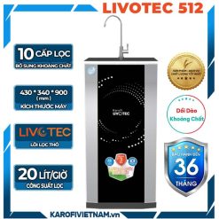 Máy lọc nước Karofi Livotec 512