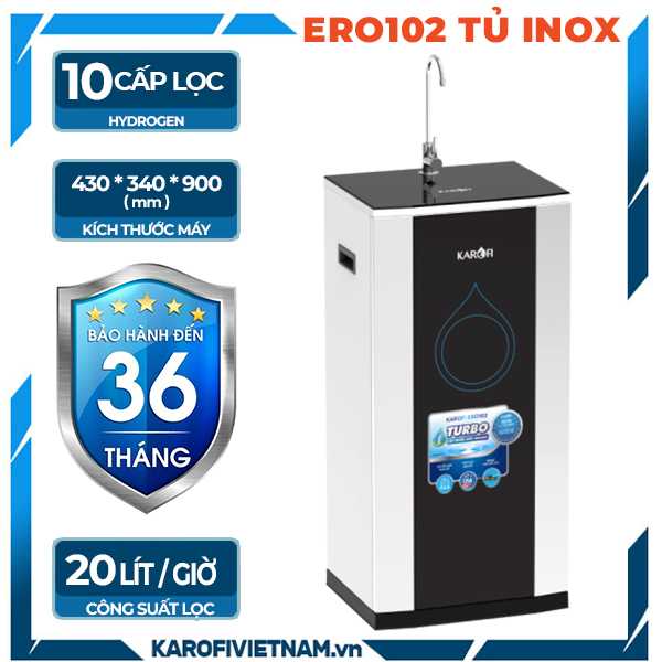 Máy lọc nước Karofi ERO102