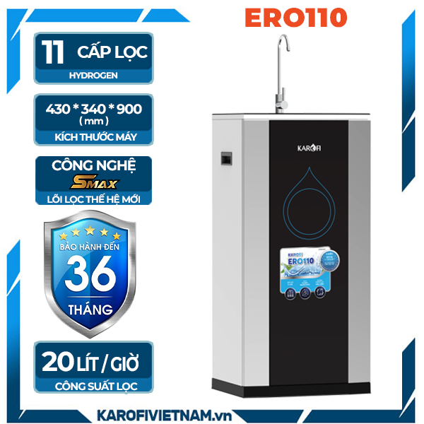Máy lọc nước Karofi ERO110