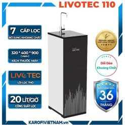 Máy lọc nước Karofi Livotec 110 - 7 lõi lọc Tủ độc lập
