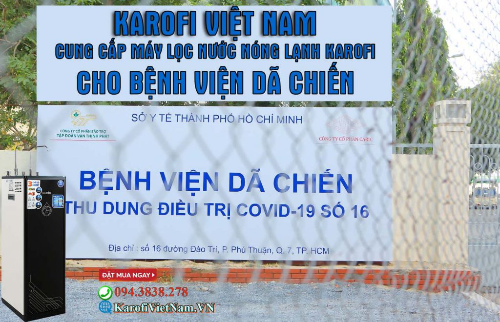 Cung Cap May Loc Nuoc Nong Lanh Cho Benh Vien Da Chien