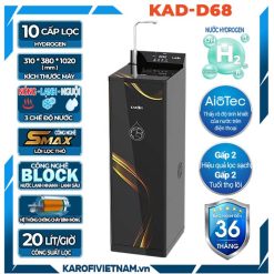 Máy lọc nước nóng lạnh Karofi KAD-D68