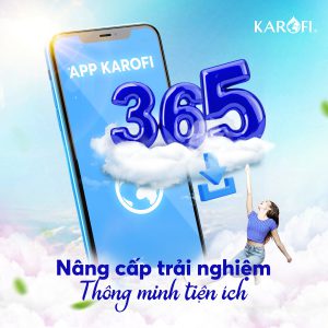 An tâm sống khỏe – kiểm soát chất lượng nước và khí trên App Karofi 365 thông minh
