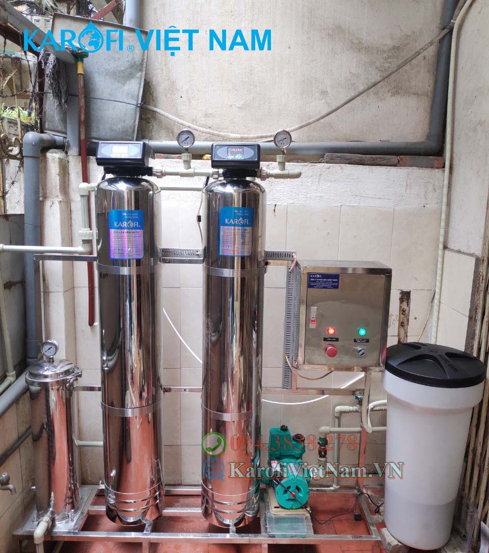 Máy lọc nước đầu nguồn Karofi KTF-332i – Cột Inox