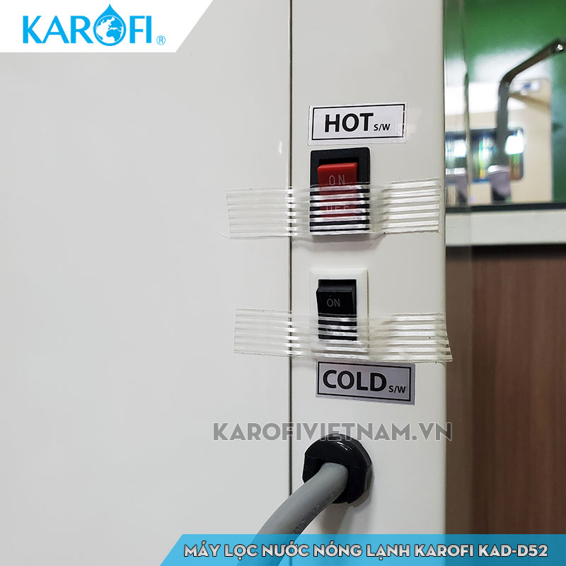 Máy lọc nước nóng lạnh Karofi KAD-D52