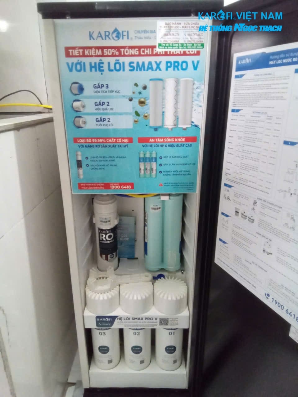 Máy lọc nước Karofi KAQ-D36