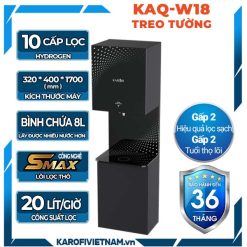 Máy lọc nước nóng lạnh treo tường Karofi KAQ-W18