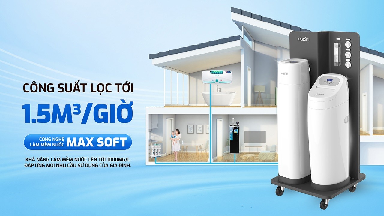 Máy lọc tổng biệt thự cao cấp WHF-E666