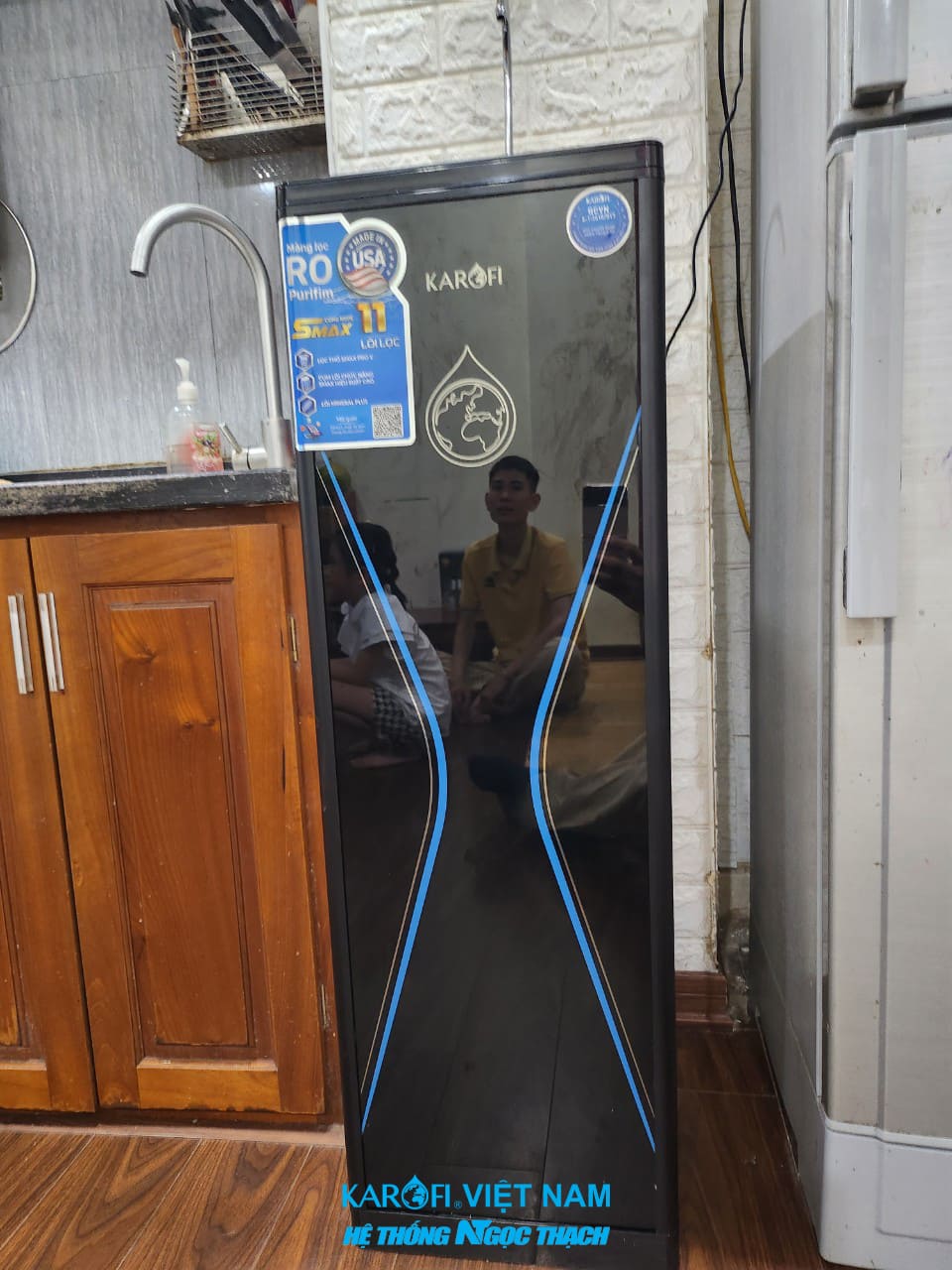 Máy lọc nước Karofi KAQ-D36S - 11 cấp lọc