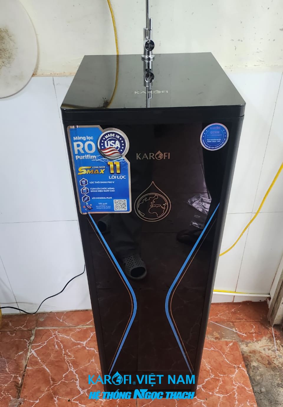 Máy lọc nước Karofi KAQ-D36S - 11 cấp lọc