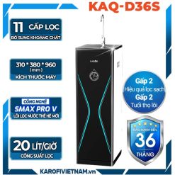 Máy lọc nước Karofi KAQ-D36S - 11 cấp lọc