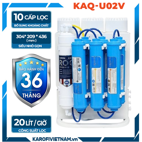 Máy lọc nước Karofi KAQ-U02V