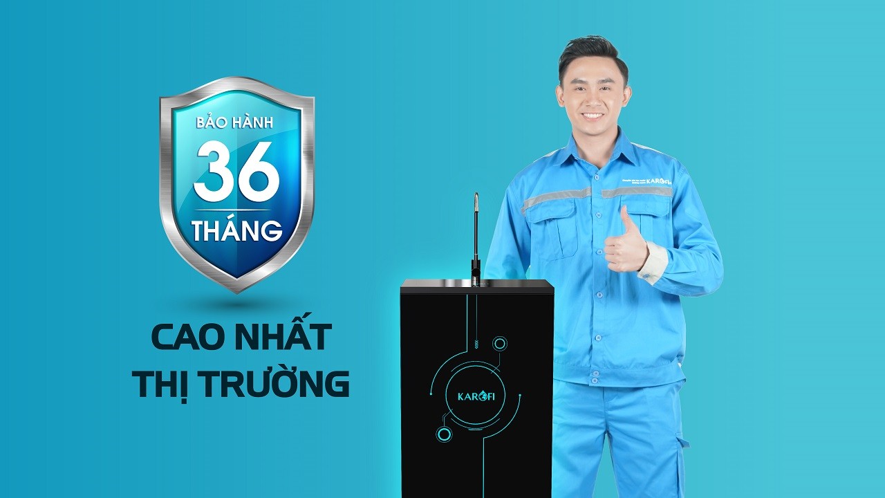 Máy lọc nước Karofi ERO100V