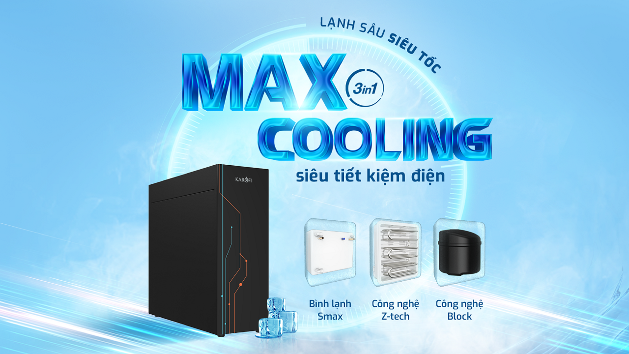 Máy làm nóng lạnh Karofi KAO-T90