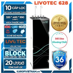 Máy lọc nước nóng lạnh Karofi Livotec 628