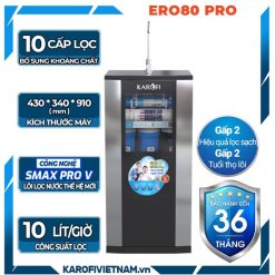 Máy lọc nước RO Karofi ERO80 PRO