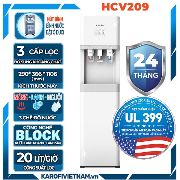 Máy nóng lạnh Karofi HCV209