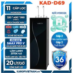 Máy lọc nước nóng lạnh Karofi KAD-D69