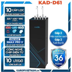Máy lọc nước nóng lạnh Karofi KAD-D61