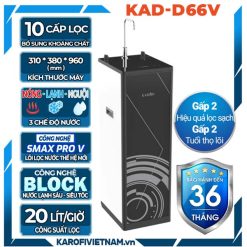 Máy lọc nước nóng lạnh Karofi KAD-D66V