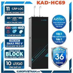 Máy lọc nước nóng lạnh Karofi KAD-HC69