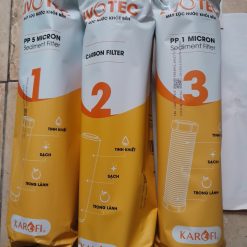 Bộ 3 Lõi Lọc Nước Karofi Livotec 1 2 3