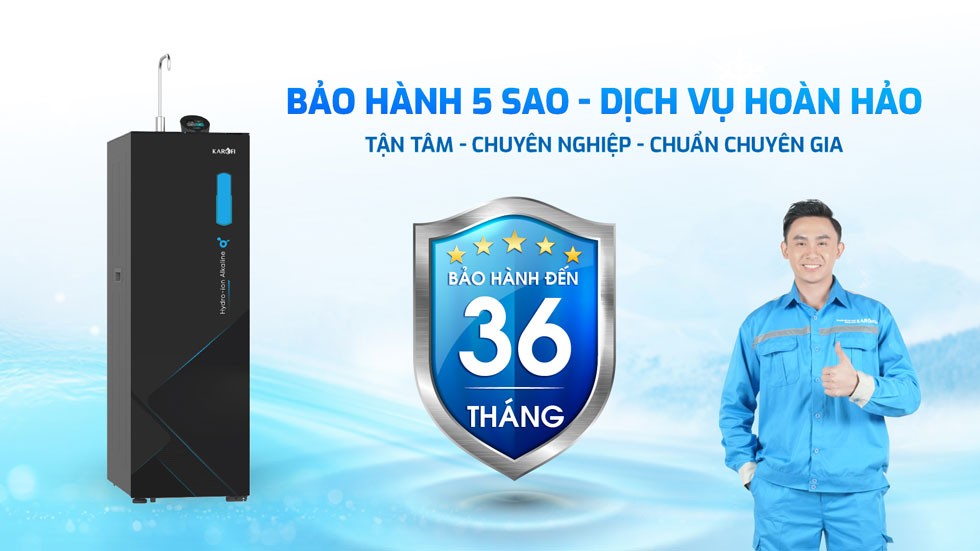 Máy lọc nước Hydro-ion kiềm Karofi KAE-S68