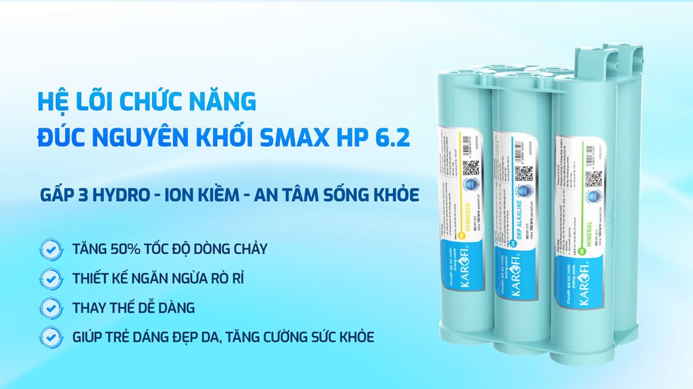 Máy lọc nước Hydro-ion kiềm Karofi KAE-S68