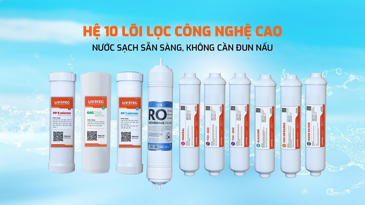 Máy lọc nước Karofi Livotec 216