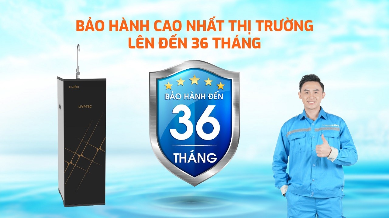 Máy lọc nước Karofi Livotec 606