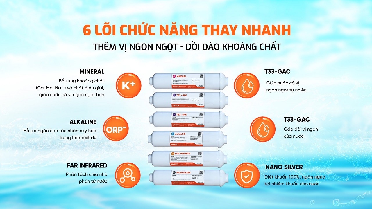 Máy lọc nước Karofi Livotec 606