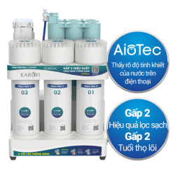 Máy lọc nước RO Karofi KAQ-U95 Pro - Đèn UV