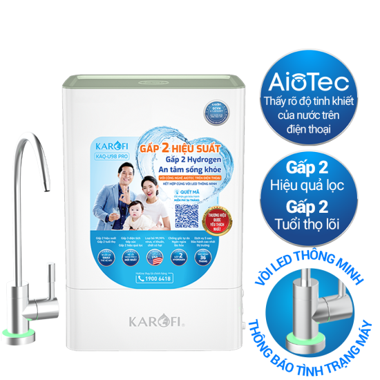 Máy lọc nước Karofi KAQ-U98 Pro