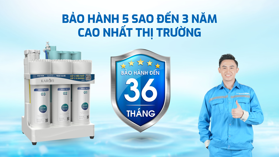 Máy lọc nước Karofi KAQ-UC05