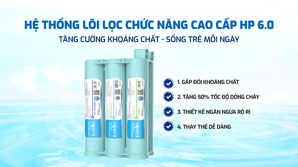 Máy lọc nước Karofi KAQ-UC05