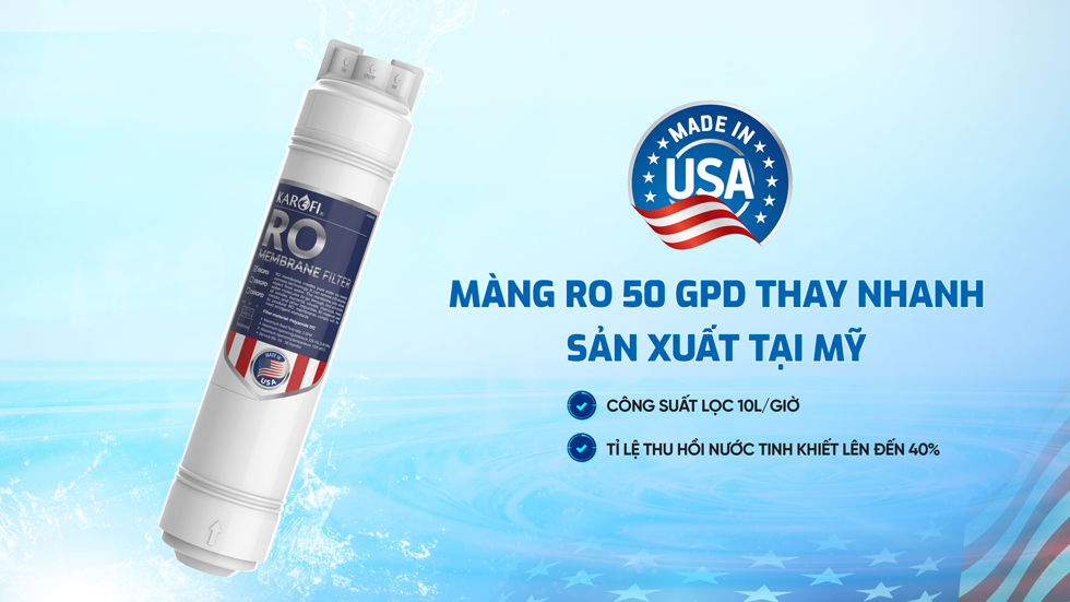 Máy lọc nước Karofi KAQ-UC05